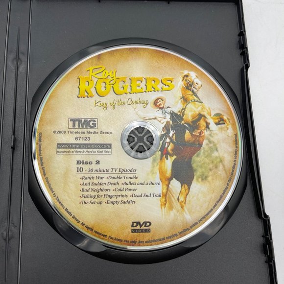 Roy Rogers: King of the Cowboys 2 DVD Collectors Tin 2008 - Picture 6 of 6